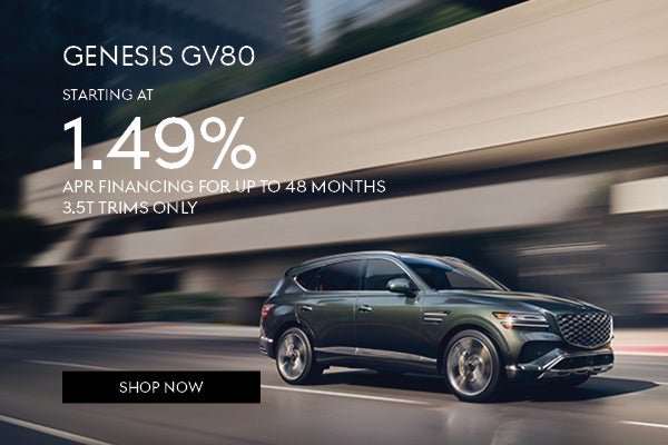 2026 GENESIS GV80 | 0.49% APR 48 months