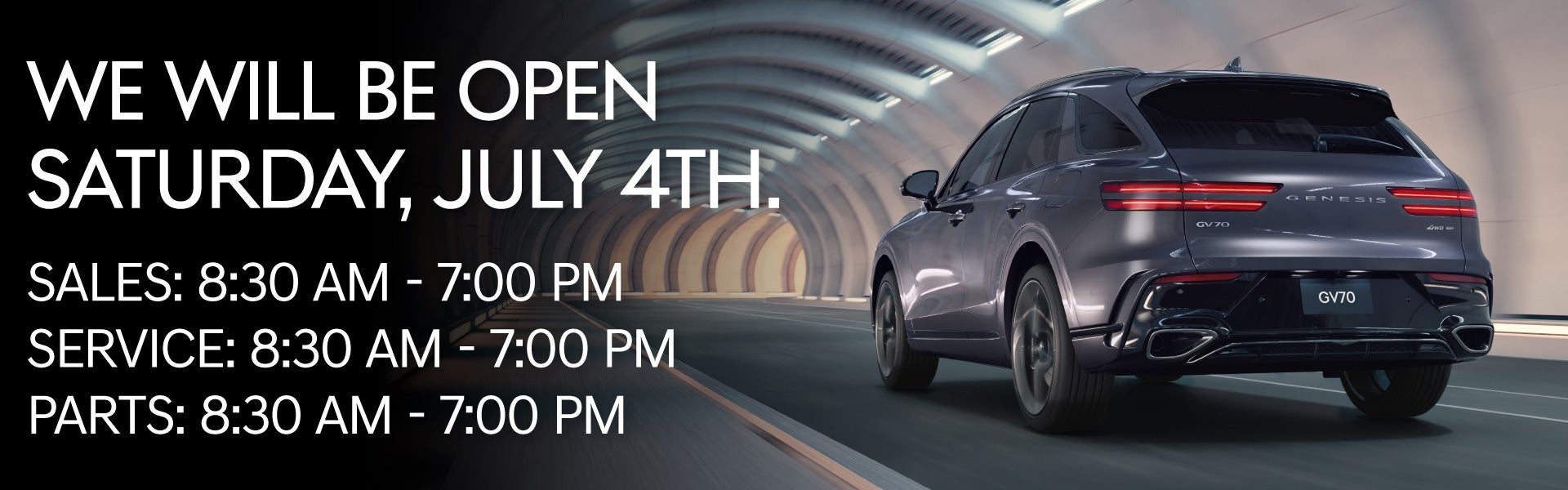 Open July 4