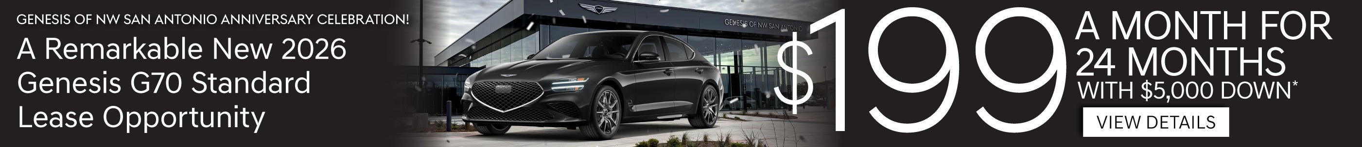 Genesis G70 Offer